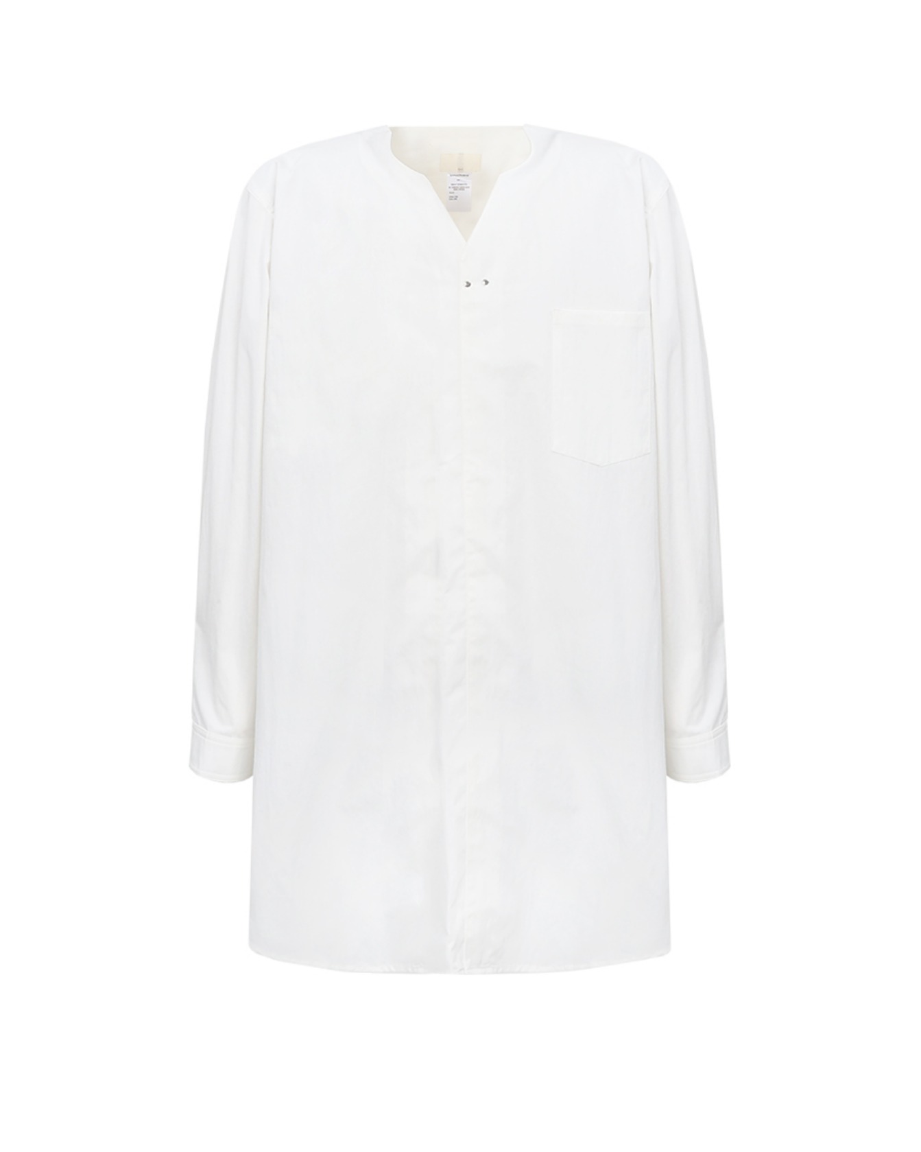 (In)    CRESCENT MOON LONG SHIRT  (WHITE)